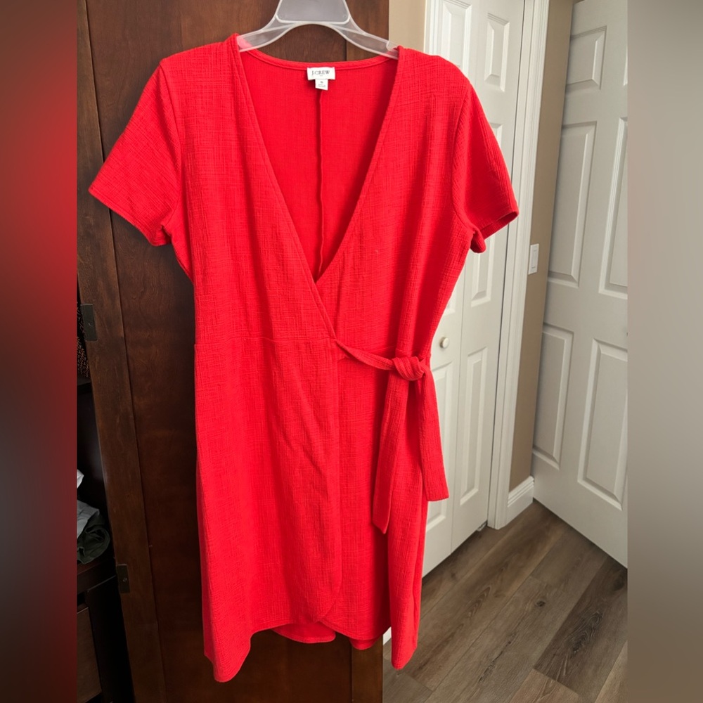 J Crew Wrap Dress - size S